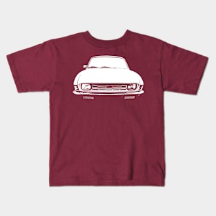 Austin Allegro 1970s classic car monoblock white Kids T-Shirt